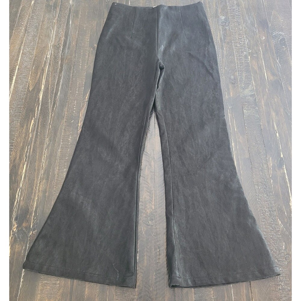 Chelsea & Violet Girls Size 14 (L) Black Soft Faux Leather Pants